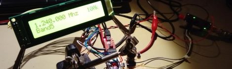 ADF4351 with Arduino and rotative encoder