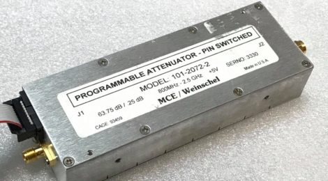 Atténuateur programmable MCE-Weinschel 101-2072-2